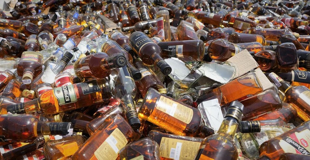 Big action by Excise Department on illegal sale of liquor