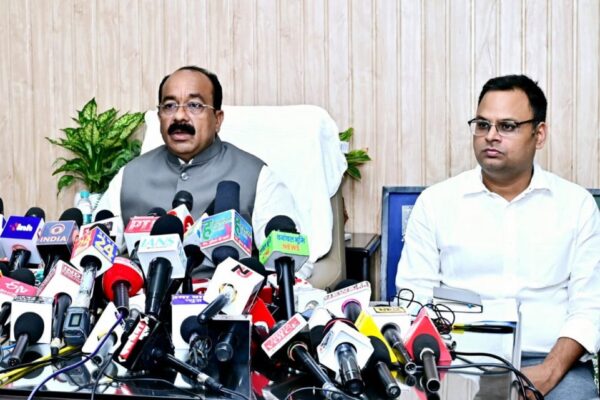 Deputy Chief Minister Arun Saw gave information about the works of the Urban Administration Department in a press conference