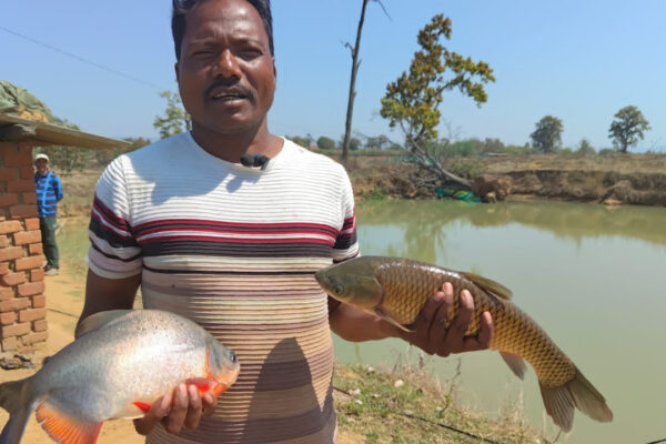 Janak Ram earns a profit of 7 lakh rupees a year from fish farming