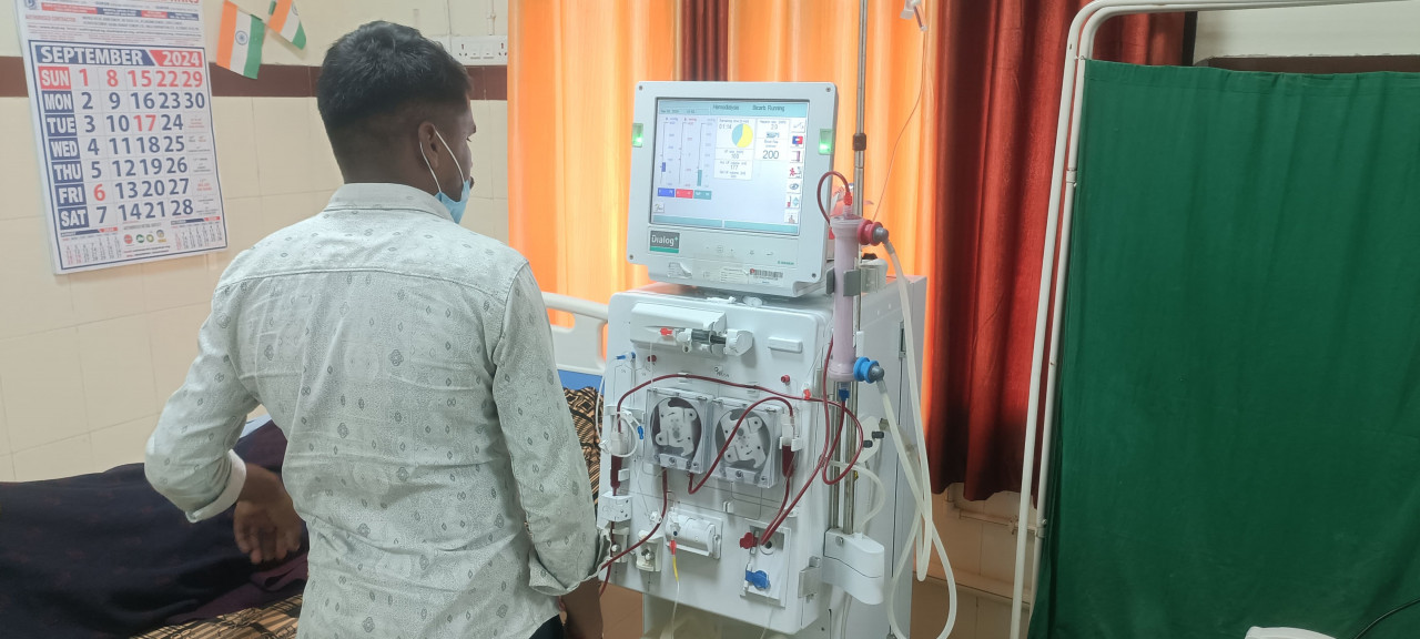 Dialysis center established in district hospital is a boon for patients