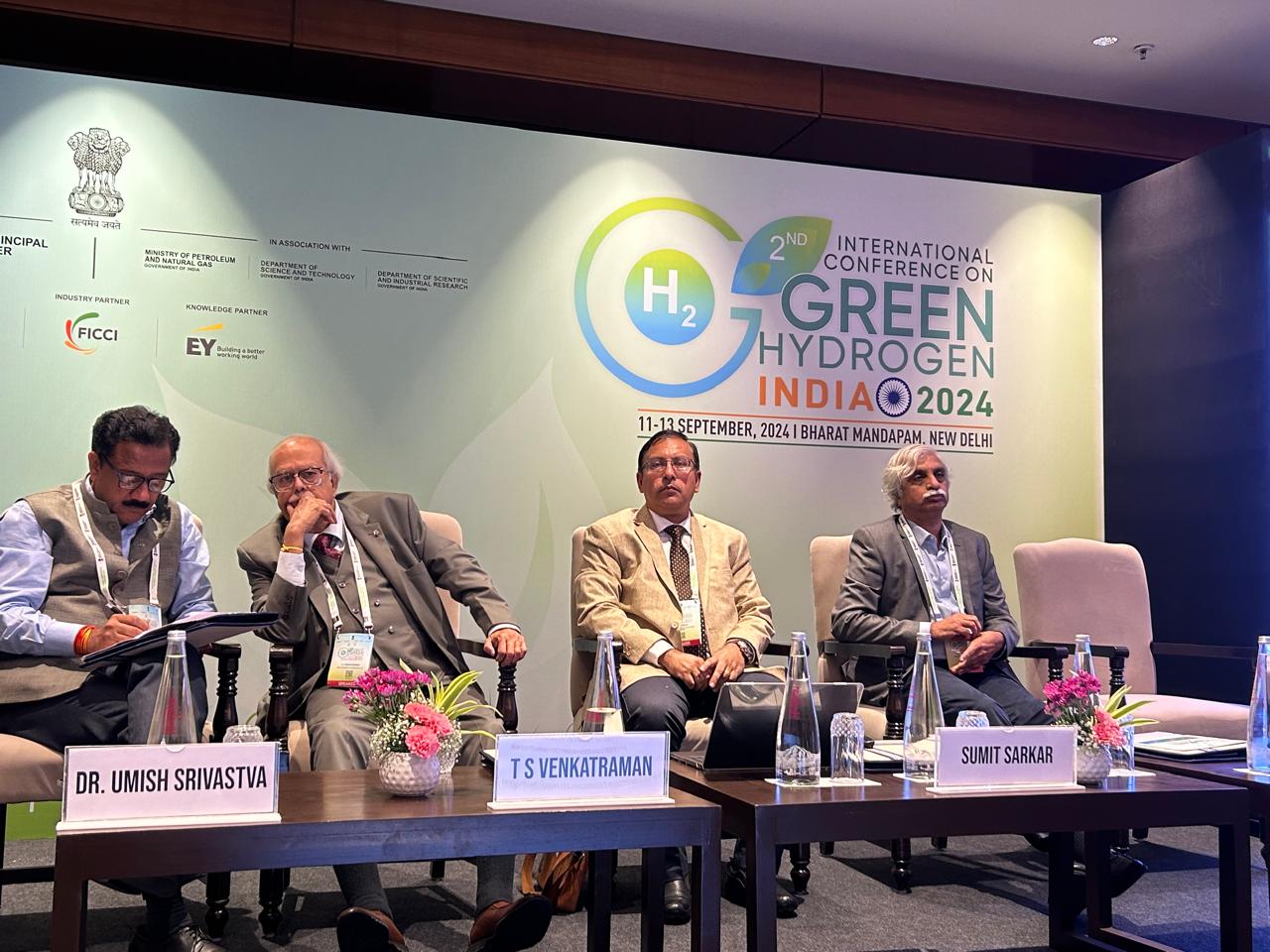 Participation of Chhattisgarh state in the second international conference on green hydrogen 'Green Hydrogen India 2024'