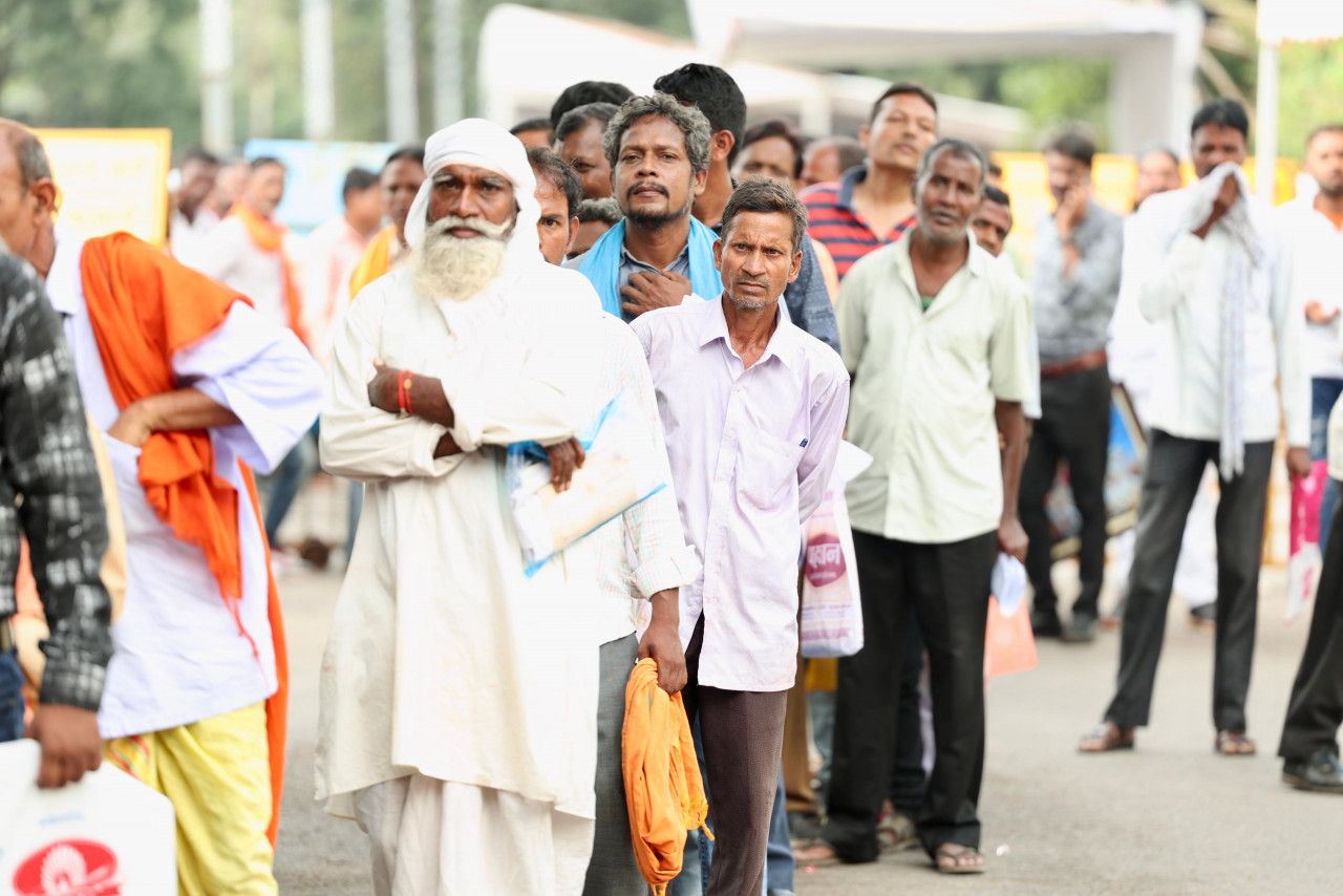 A large number of people attended the public meeting of the Chief Minister