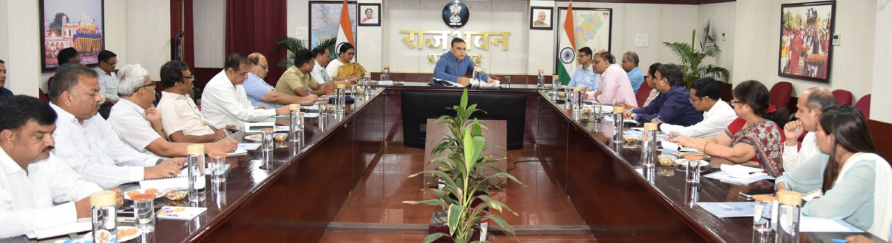 Necessary guidelines were given regarding preparations for the President's visit to Chhattisgarh