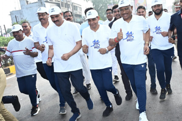 Chief Minister participated in Run for Unity organized on the occasion of National Unity Day