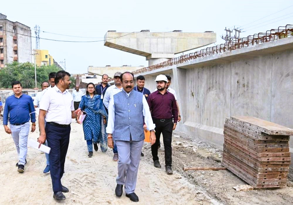 Deputy Chief Minister Arun Saw landed on the field to expedite the works of PWD and Smart City