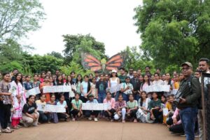 More than 7000 students participated in the "Prakriti Darshan" program of Nandanvan Jungle Safari