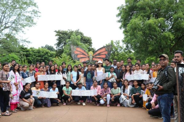 More than 7000 students participated in the "Prakriti Darshan" program of Nandanvan Jungle Safari