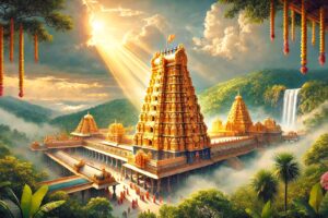 Tirupati Balaji Temple: A symbol of divinity and grandeur, a holy pilgrimage site of Hinduism, where devotees experience faith, peace and spirituality